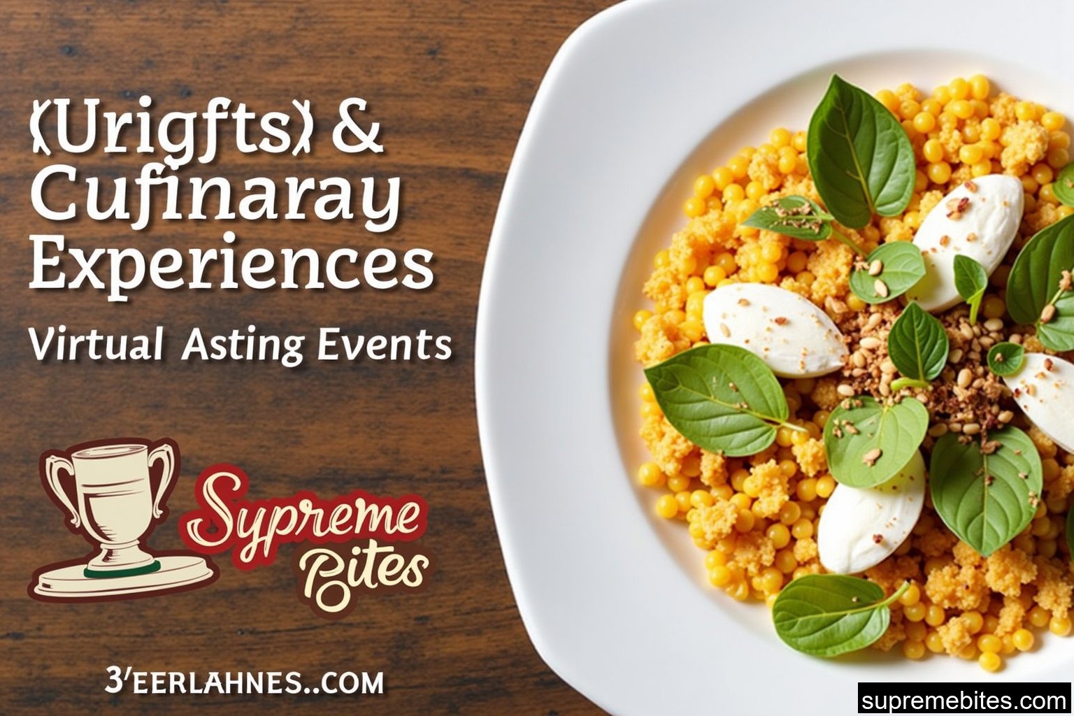 **Crafting Culinary Experiences: Virtual Tasting Events with SupremeBites**